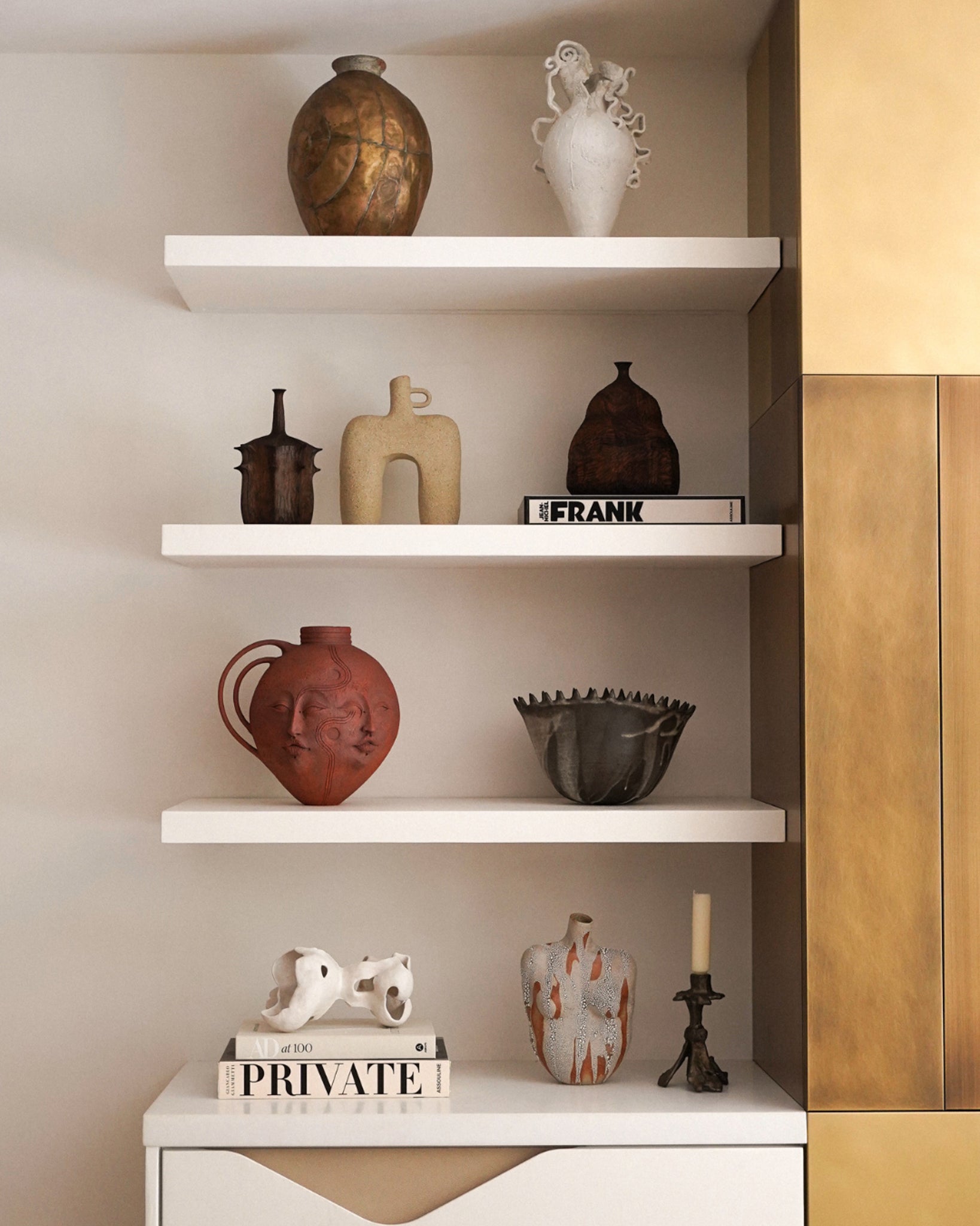 Spiked Walnut Vessel