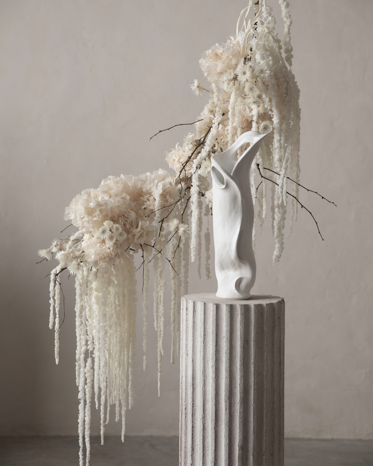 Evamarie Pappas's Ceramic Sculpture Flow I for VOLUME III by LES Collection