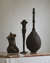 Load image into Gallery viewer, Hun Candlestick in Dark Bronze