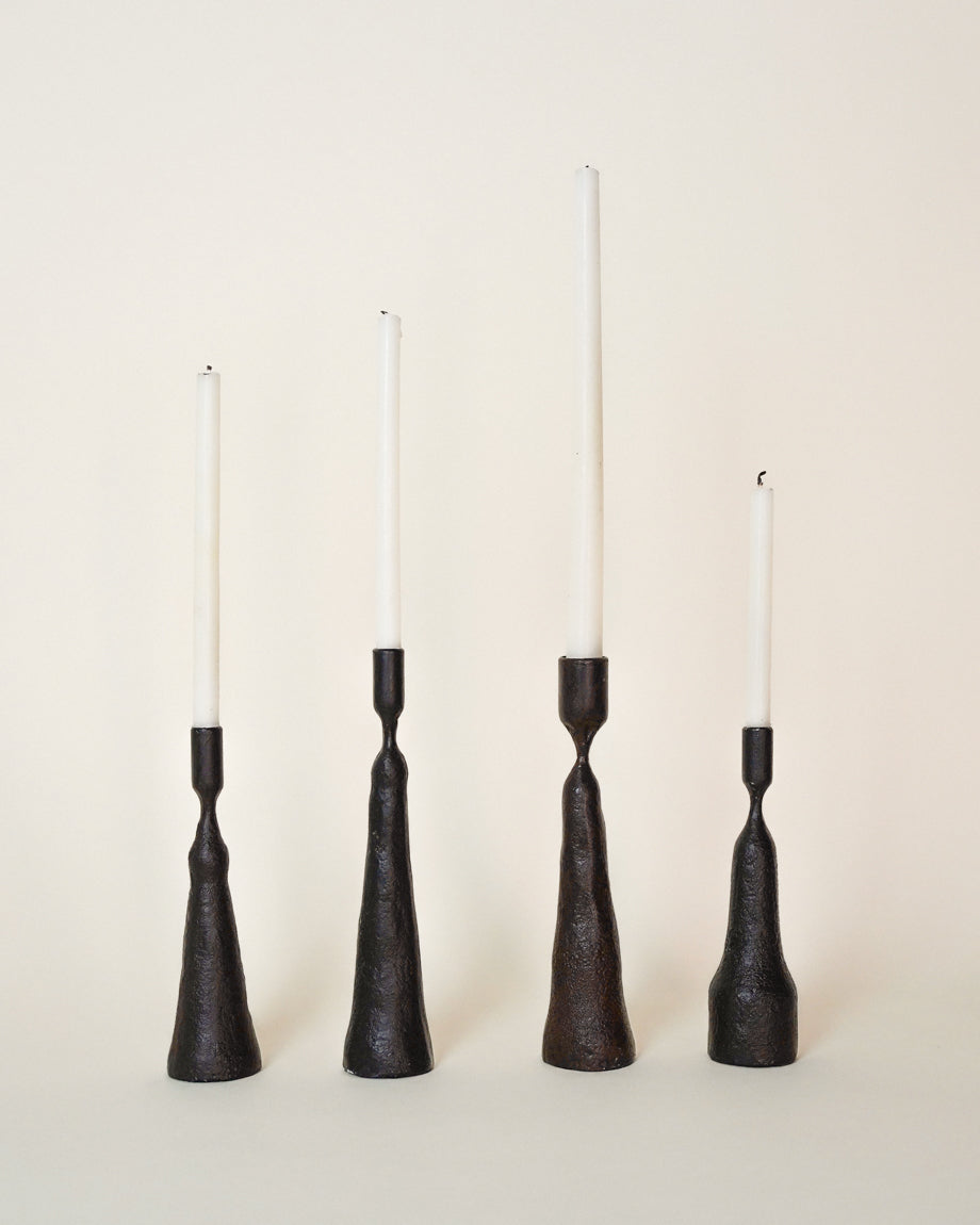 iron candleholder