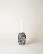 Load image into Gallery viewer, metallic silver candle holders