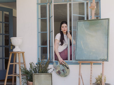 IN THE STUDIO WITH MACKENZIE WRIGHT