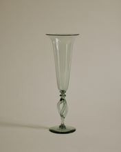 Load image into Gallery viewer, Twisted Stem Trumpet Vase
