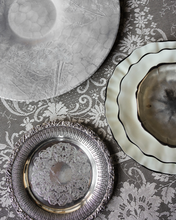 Load image into Gallery viewer, Footed Silver Dish
