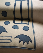 Load image into Gallery viewer, Rambouillet Throw in Blue
