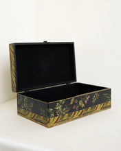 Load image into Gallery viewer, Black Floral Box
