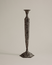 Load image into Gallery viewer, Embossed Silverplate Candlestick
