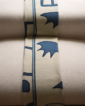 Load image into Gallery viewer, Rambouillet Throw in Blue
