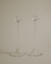 Load image into Gallery viewer, Swedish Glass Candlesticks
