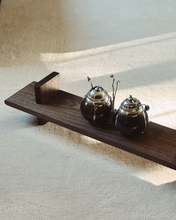 Load image into Gallery viewer, Gourd and Silver Condiment Set
