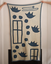 Load image into Gallery viewer, Rambouillet Throw in Blue
