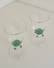 Load image into Gallery viewer, Venetian Style Stem Goblets
