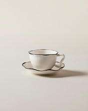 Load image into Gallery viewer, Ribbon Teacup and Saucer
