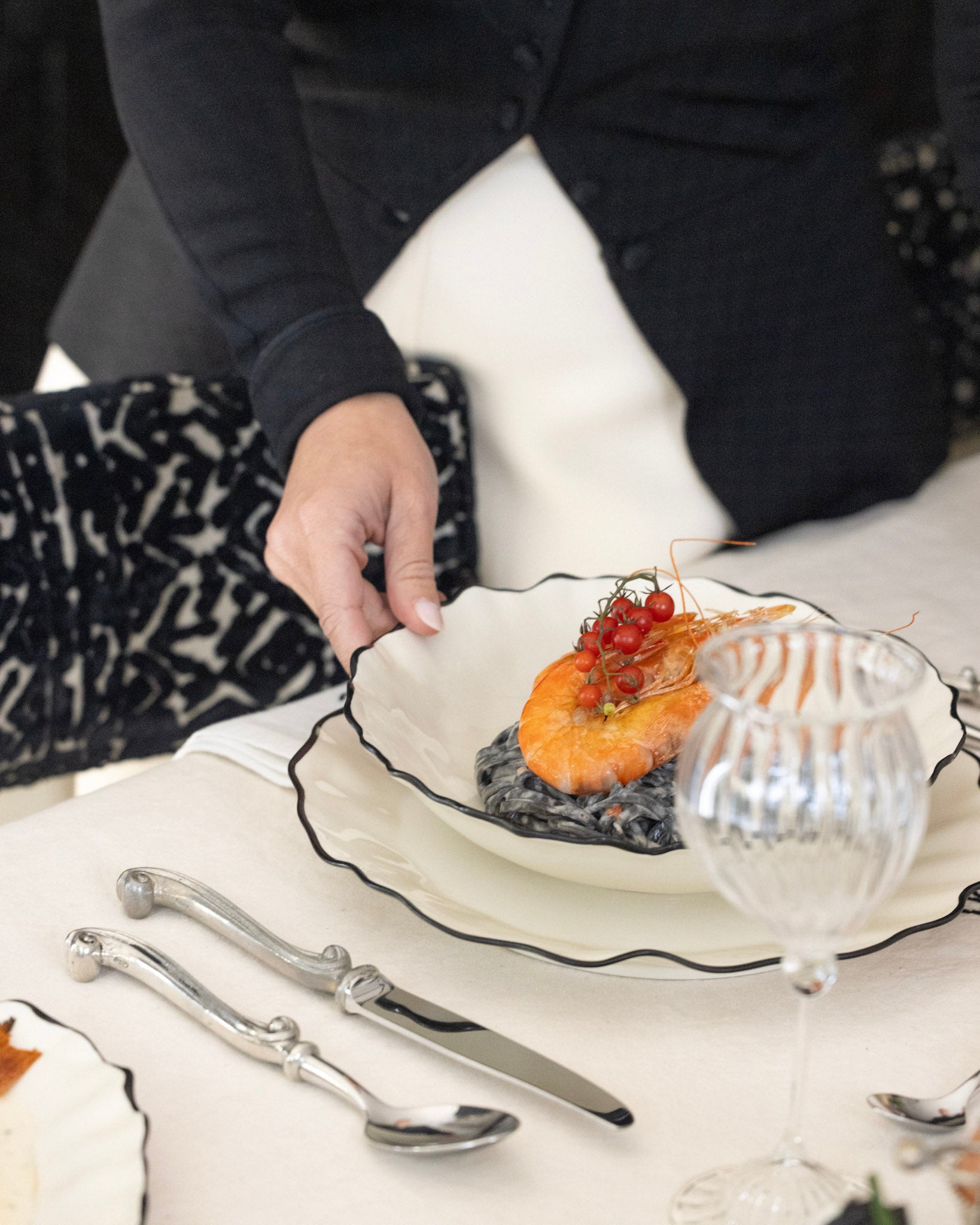 Ribbon Pasta Bowl – LES Collection