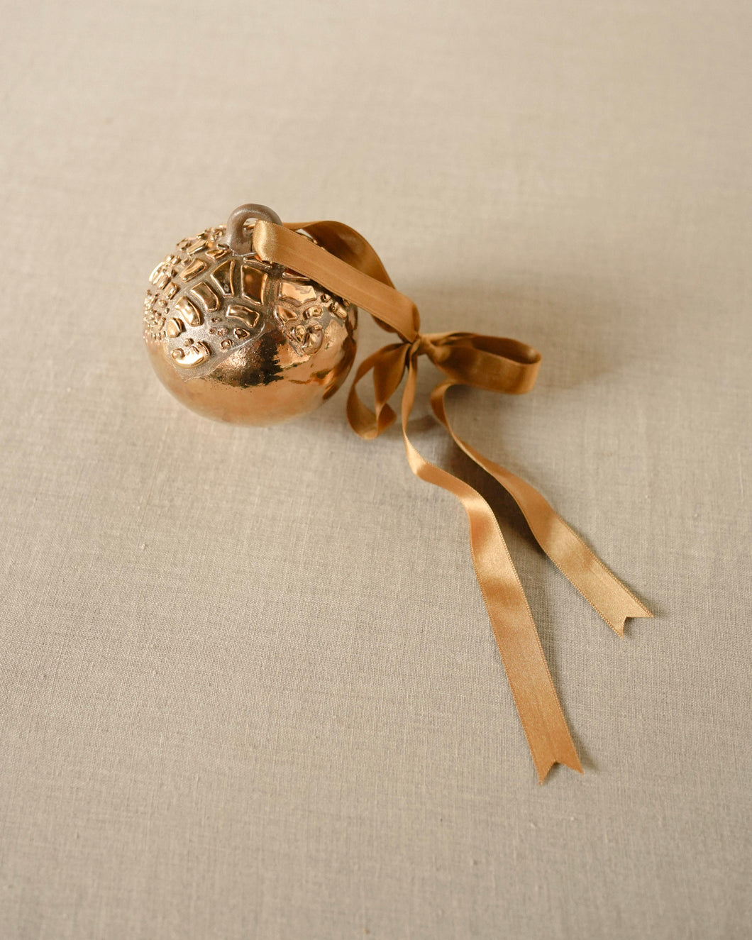 Golden Orb Ornament