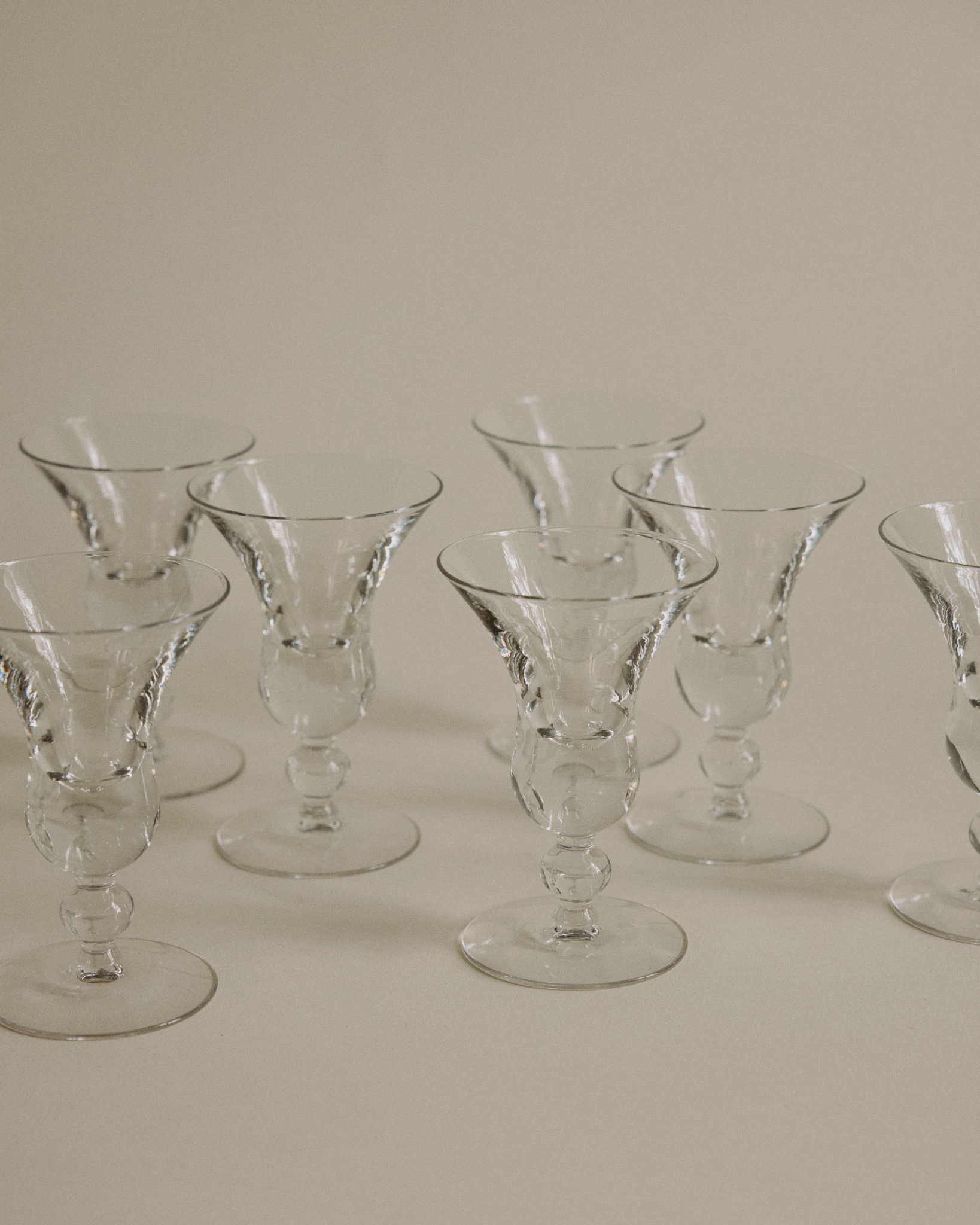 Baluster Stem Cocktail Glass Set