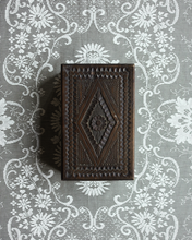 Load image into Gallery viewer, Hand Carved Sewing Box

