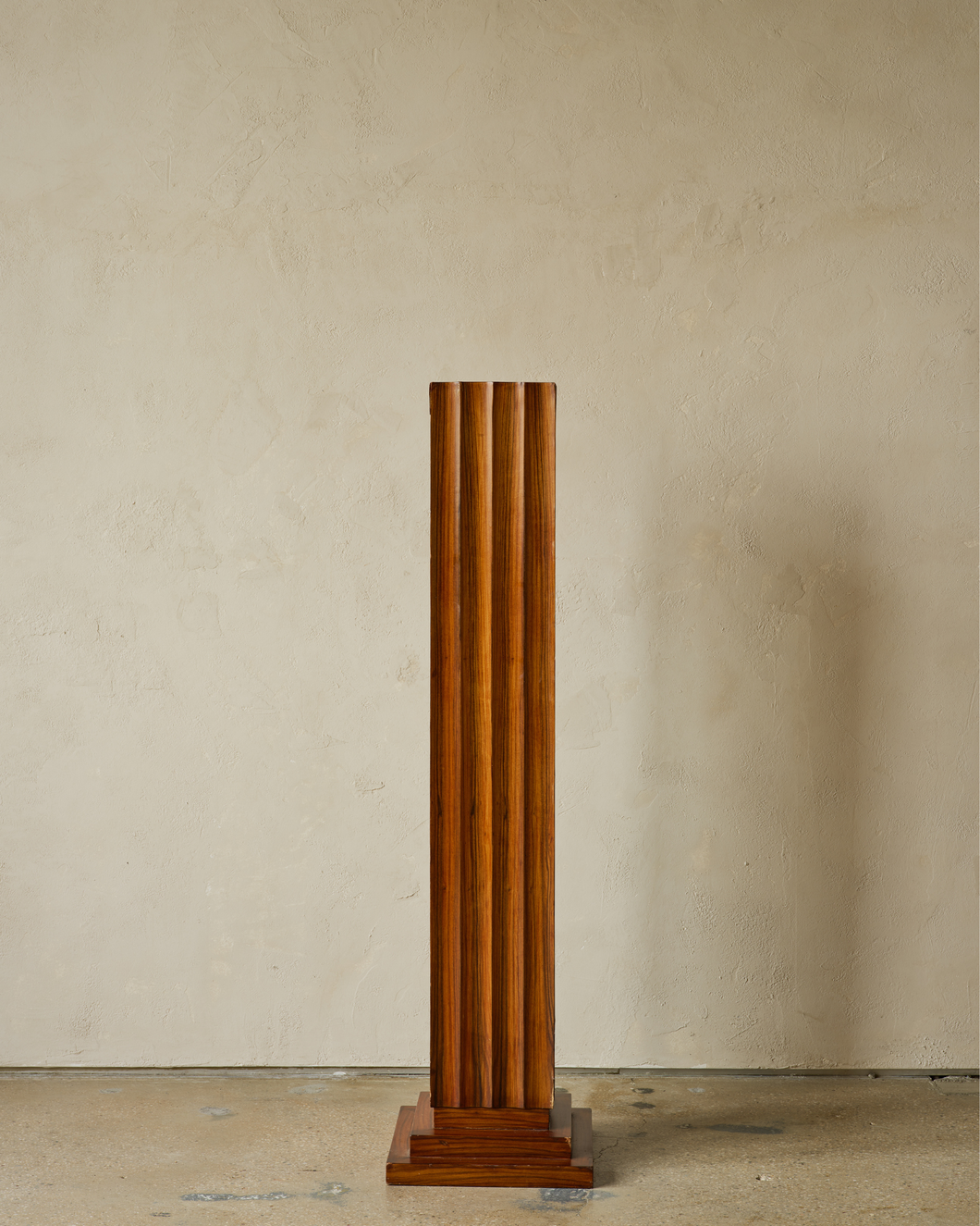 Mid-Century Wooden Plinth