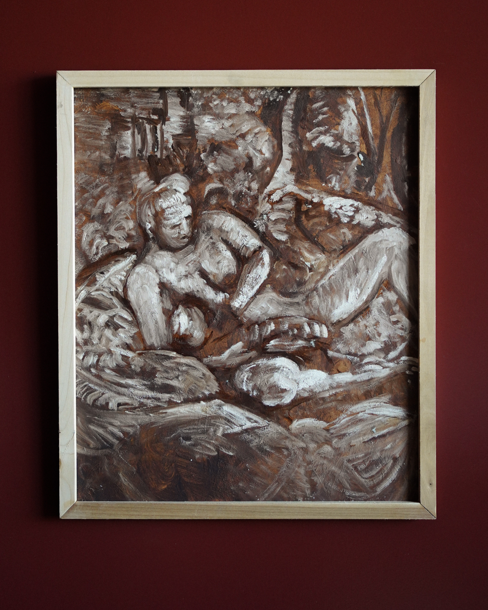 Reclining Figures Painting
