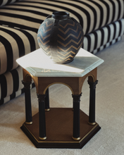 Load image into Gallery viewer, Studio Pottery Chevron Vase
