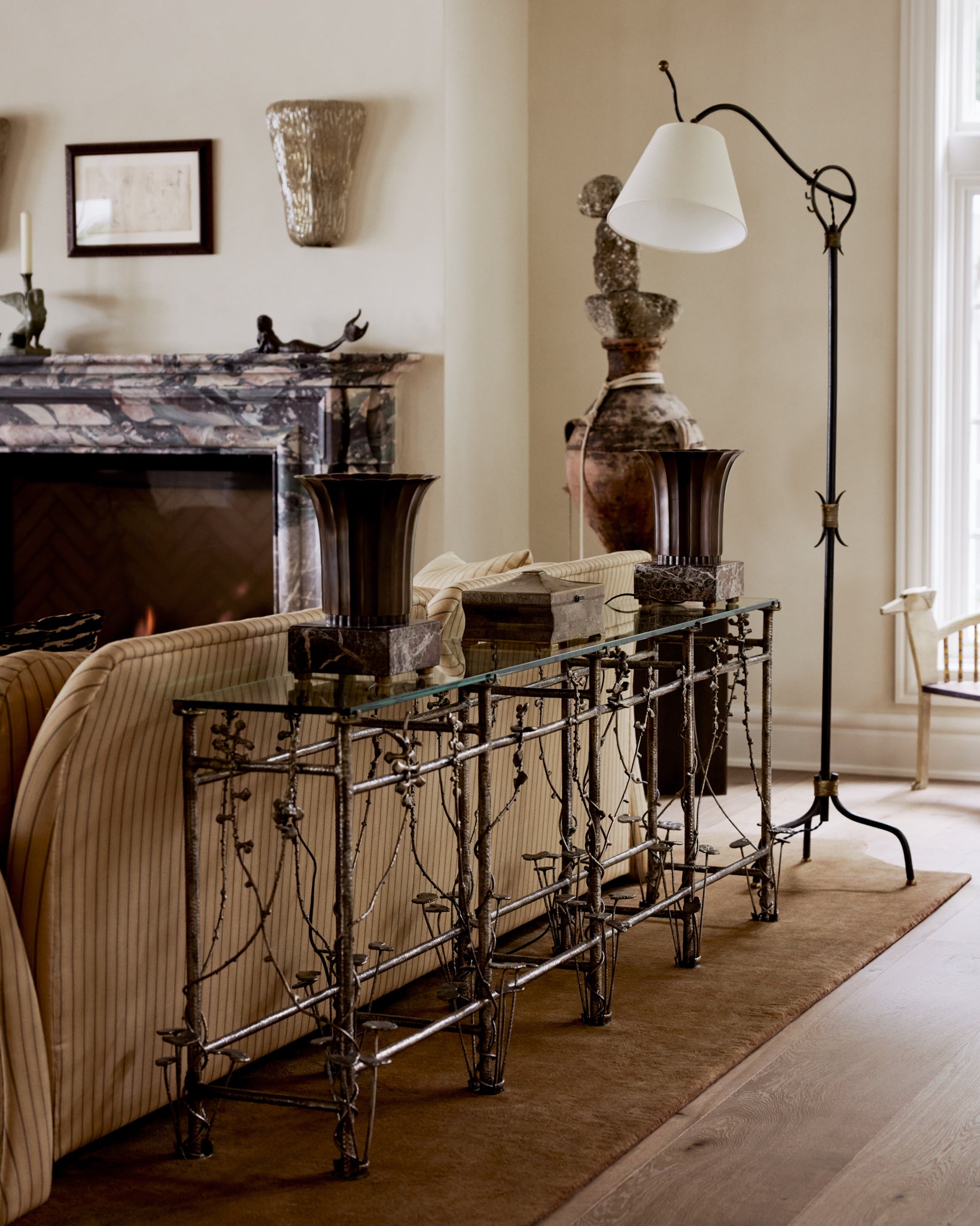 Sculptural Console Table