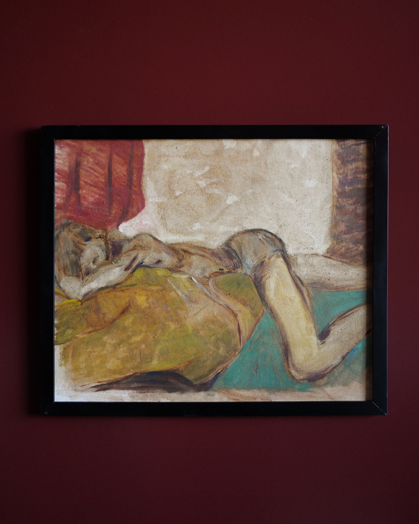 Resting Figure Painting