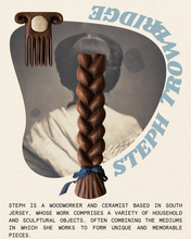 Load image into Gallery viewer, Braid &amp; Comb Candle Holder Set
