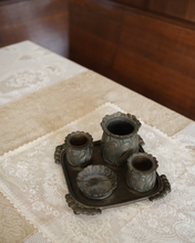 Load image into Gallery viewer, Art Nouveau Bronze Desk Set
