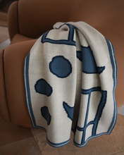 Load image into Gallery viewer, Rambouillet Throw in Blue
