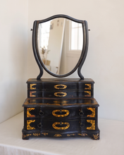 Load image into Gallery viewer, Lacquered Vanity Chest with Mirror
