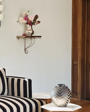 Load image into Gallery viewer, Studio Pottery Chevron Vase
