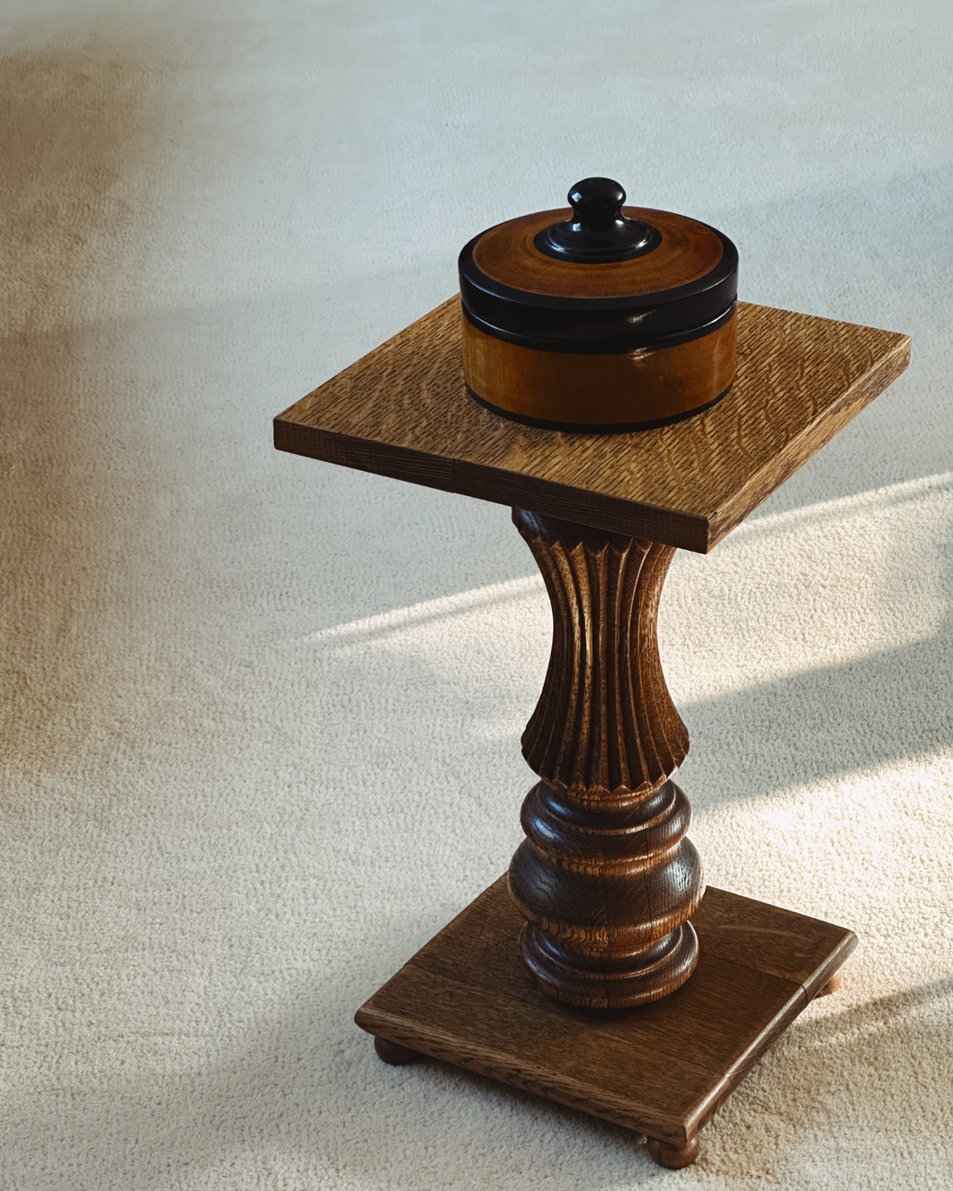 Hand-Turned Wood Box