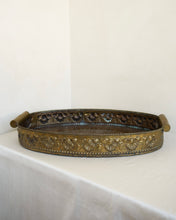 Load image into Gallery viewer, Large Brass Tray
