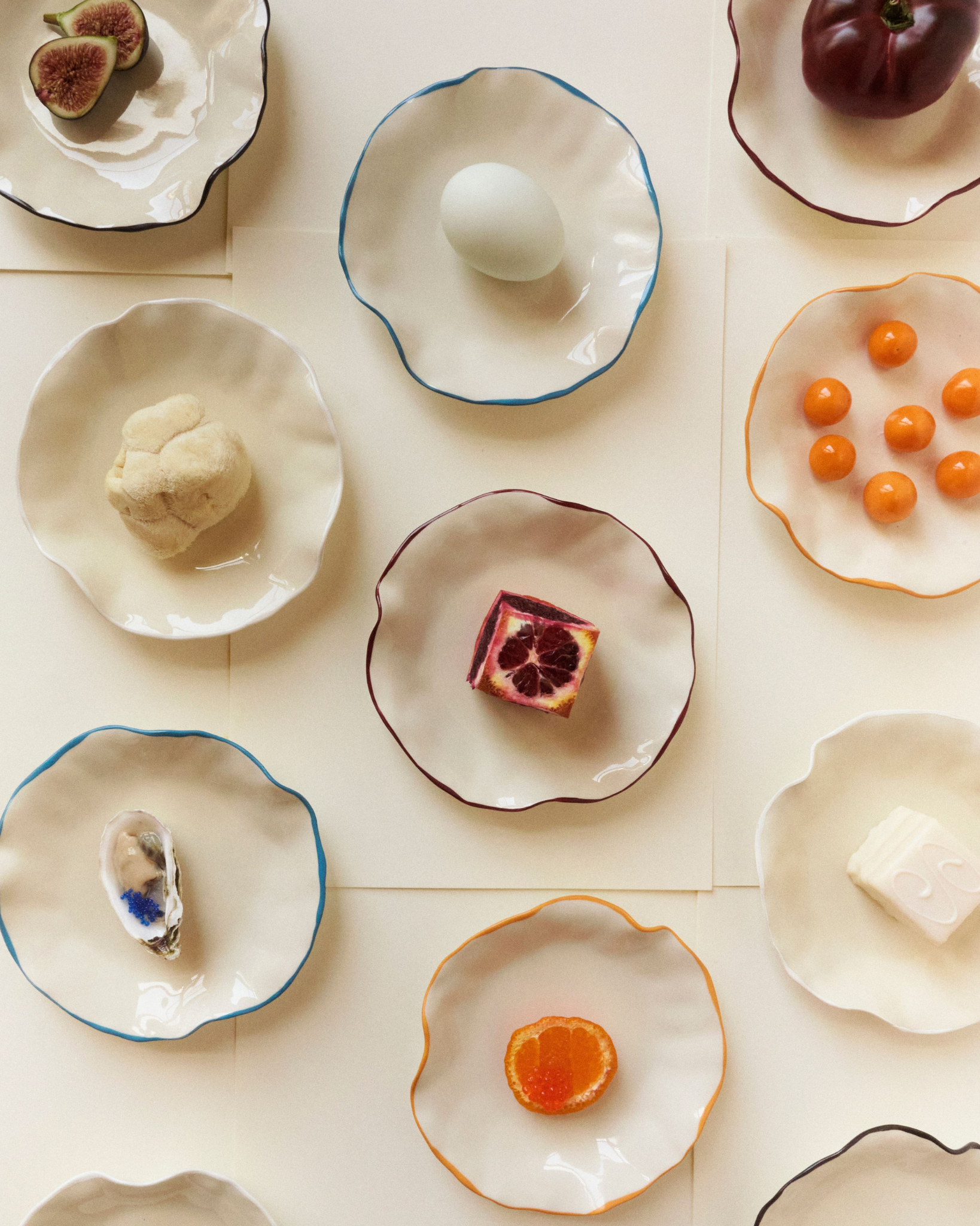 Confete Ribbon Canapé Plates – LES Collection