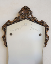 Load image into Gallery viewer, Etched Gilt Wall Mirror
