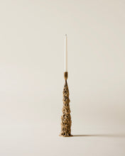 Load image into Gallery viewer, Fiera Candle Holder in Aged Brass
