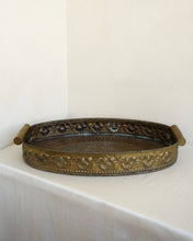 Load image into Gallery viewer, Large Brass Tray
