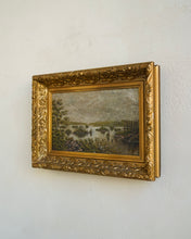 Load image into Gallery viewer, Gilt Framed Lake Landscape
