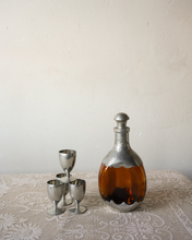 Load image into Gallery viewer, Amber Glass Decanter Set
