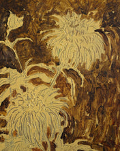 Load image into Gallery viewer, Sgraffito in Naples Yellow &amp; Burnt Umber
