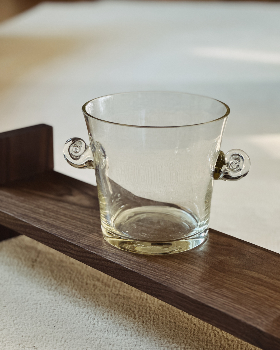 Tiffany & Co. Glass Ice Bucket Set