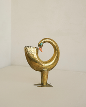 Load image into Gallery viewer, Hammered Brass Duck
