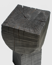 Load image into Gallery viewer, Burnt Black Coffee Table/Stool

