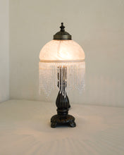 Load image into Gallery viewer, Beaded Fringe Table Lamp
