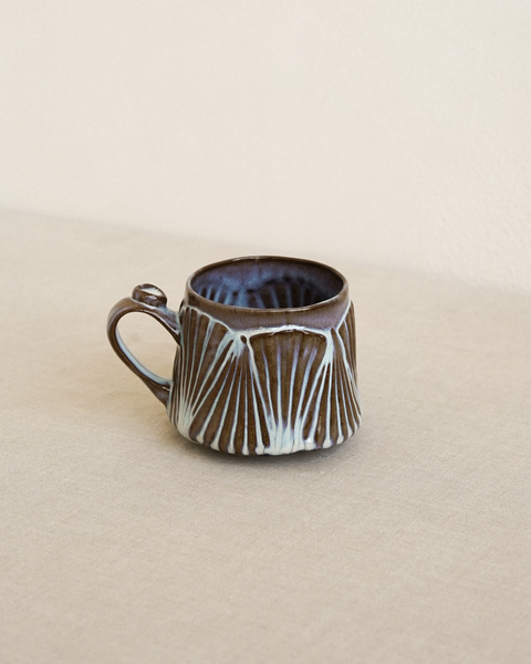 Scallop Mug Rising Moon