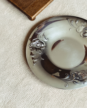 Load image into Gallery viewer, Silver Plated Floral Platter
