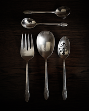Load image into Gallery viewer, Silver Plate Flatware Collection For 12
