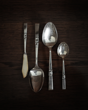 Load image into Gallery viewer, Silver Plate Flatware Service For 8
