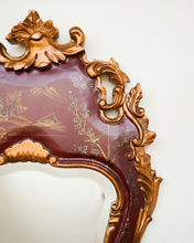 Load image into Gallery viewer, Chinoiserie Lacquered Mirror
