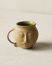 Load image into Gallery viewer, Chartreuse Face Mug I
